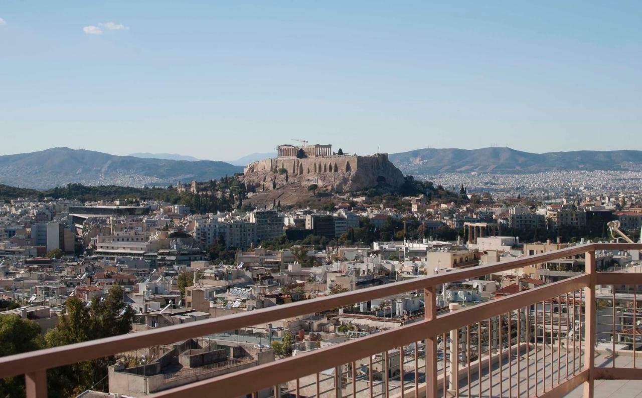 Ferienwohnung Acropolis View Athen Exterior foto