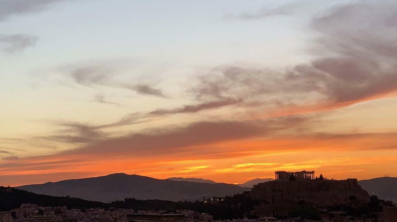 Ferienwohnung Acropolis View Athen Exterior foto