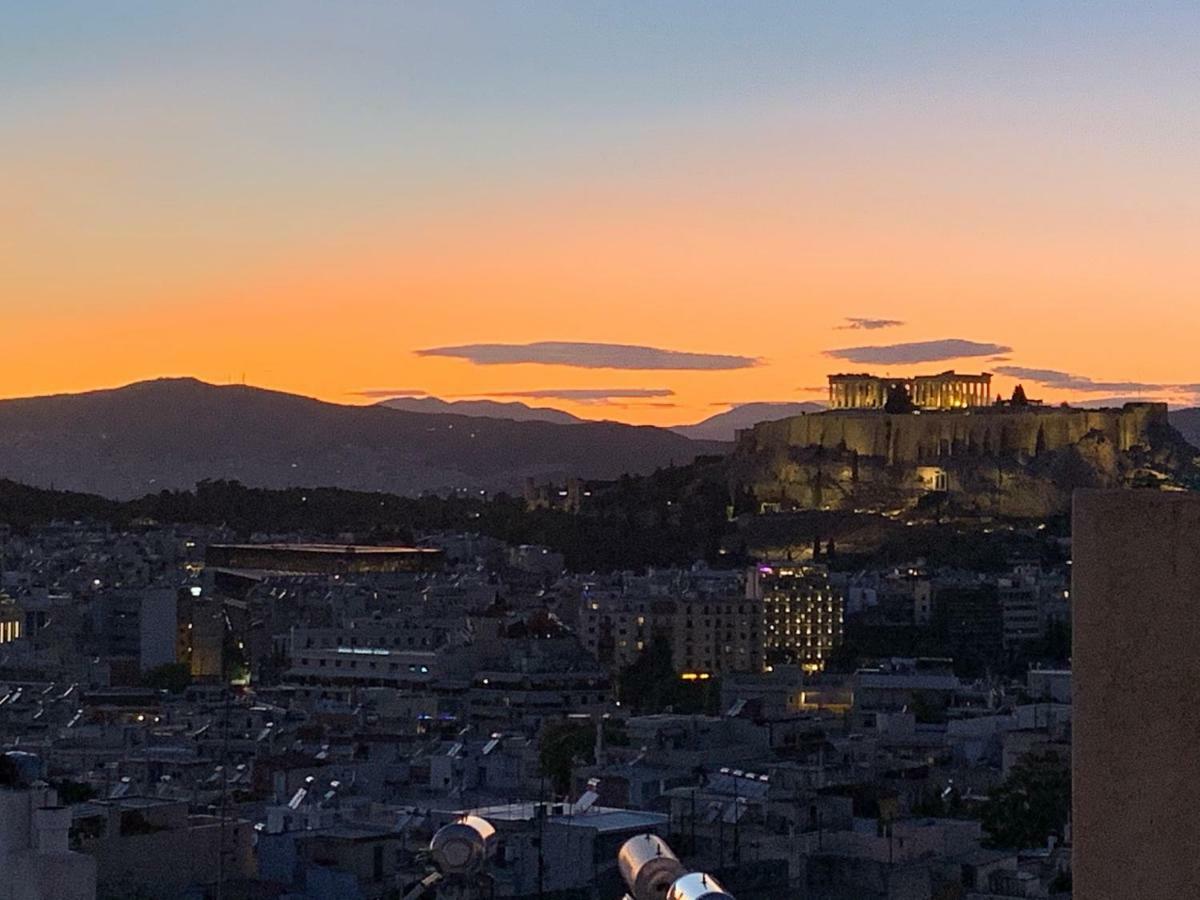 Ferienwohnung Acropolis View Athen Exterior foto