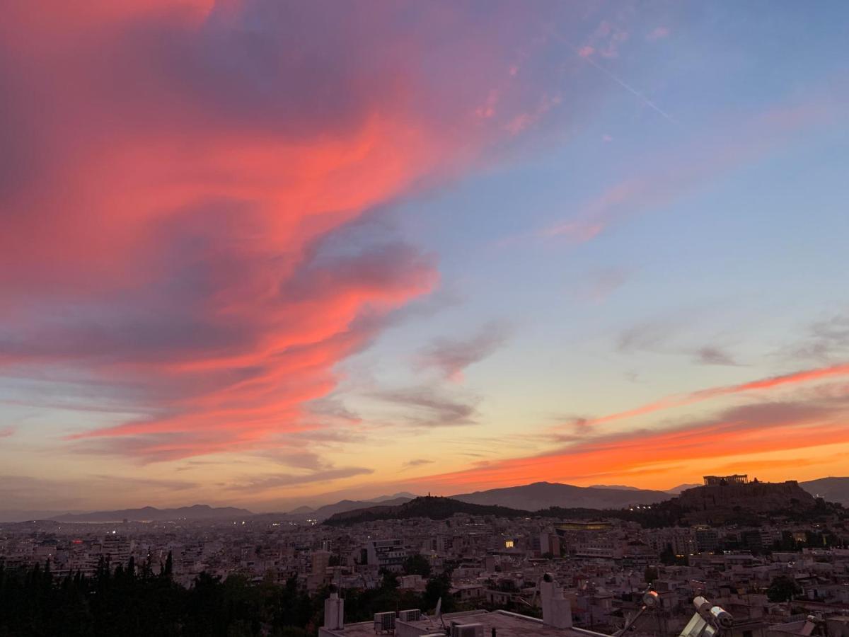 Ferienwohnung Acropolis View Athen Exterior foto